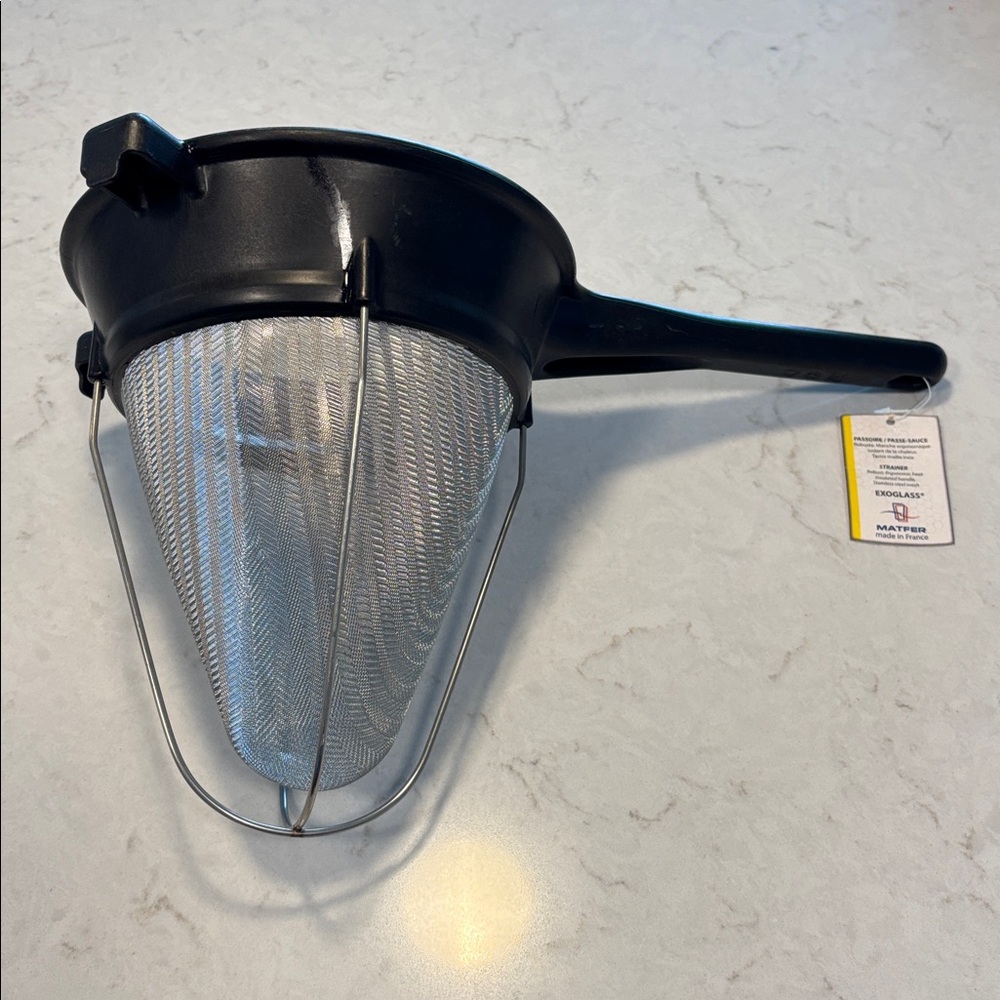 NWT: Matfer Bourgeat Exoglass® Bouillon Strainer/Chinois - $85